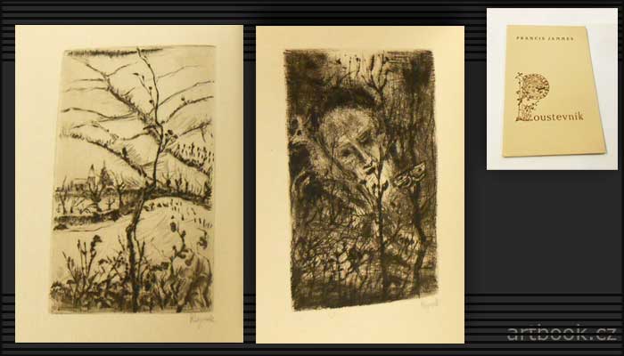 Reynek, 2 suché jehly - JAMMES, FRANCIS: POUSTEVNÍK. - 1941