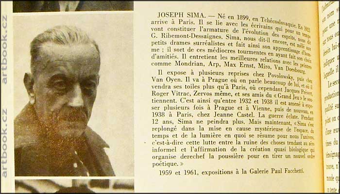 JOSEF ŠÍMA - KATALOGY a dobové dokumenty.