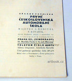 První československá automobilní škola. - kol. 1930.