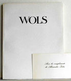 WOLS. "un Hommage à Wols". - Paris, Galerie Jolas, 1965.