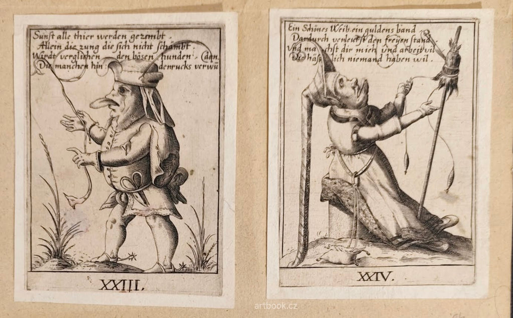 (Custos, Dominicus) Songes Drolatiques Allemands. (1592-1600).