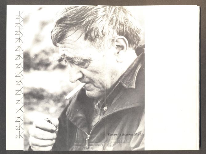 SKÁCEL, JAN: SNÍH, HVĚZDY A POPEL. Dvanáct básní Jana Skácela. - 1989.