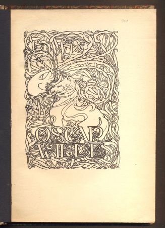 OSCAR, WILDE: PORTRAIT MR. W. H. - 1909.