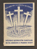JANOUŠEK, BOHUMÍR: PAŠIJOVÉ HRY V HOŘICÍCH NA ŠUMAVĚ. -  1948.