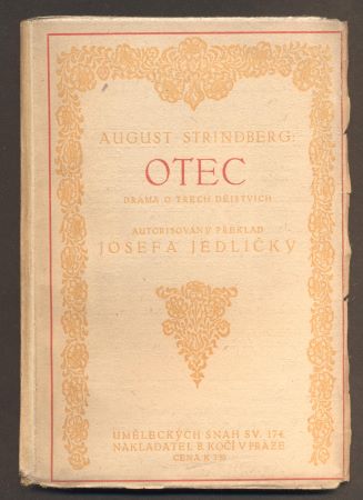 STRINDBERG, AUGUST: OTEC. - 1919.