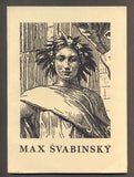 Švabinský - MAX ŠVABINSKÝ: GRAFICKÉ DÍLO. 1948. Katalog výstavy.
