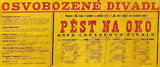 OSVOBOZENÉ DIVADLO. PĚST NA OKO aneb Caesarovo finale. - 1938.