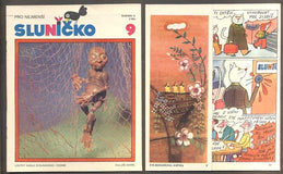 SLUNÍČKO - Měsíčník pro nejmenší. - 1976. Ročník 9., č. 10.