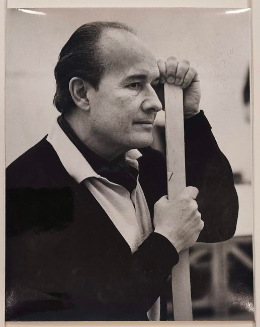 JIŘÍ VOSKOVEC. Friedman-Abeles, N.Y.C. - Portrétní fotografie ze zkoušky Hamleta. New York, leden 1964.