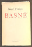 TOMAN, KAREL: BÁSNĚ. - 1946.