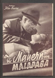 Gabin - DIE MAUERN VON MALAPAGA (Au-delà des grilles). - 1949. Illustrierter Film-Kurier.
