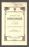PODROBNÁ MAPA KRKONOŠ. 1 : 100.000. - kol. 1900.