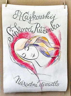 P.I. ČAJKOVSKIJ: ŠÍPKOVÁ RŮŽENKA. - 1974. Autor: KAREL SVOLINSKÝ.