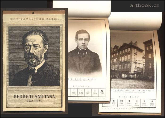 BEDŘICH SMETANA -ŠTENCŮV KALEDÁŘ, 1924.