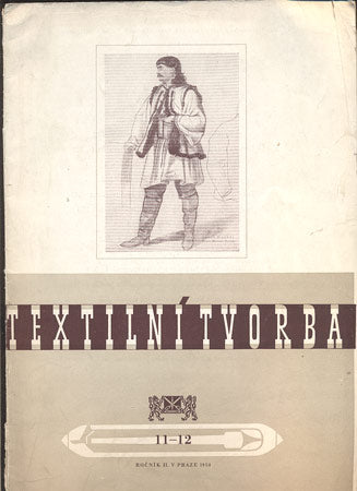 TEXTILNÍ TVORBA. - Roč. II., č. 11 -12. 1950.
