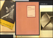 DRTIKOL, FRANTIŠEK: ŽENA VE SVĚTLE. (1938).