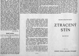 HOSTOVSKÝ, Egon. Ztracený stín. - 1931. Novinové vydání. Románová příloha Národního osvobození.