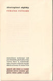 ROLLAND; ROMAIN: ŽIVOTOPISNÉ ZÁPISKY. - 1936. Levá fronta; soukromý tisk; typo JIŘÍ FRIML.