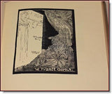 Bílek - CHALUPNÝ; E.: JOSEF VÁCLAV SLÁDEK A LUMÍROVSKÁ DOBA ČESKÉ LITERATURY. - 1916. FRANTIŠEK BÍLEK; vazba; dřevoryty 'Tvůrce a jeho sestra Boles'.