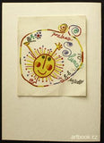 SEYDL; ZDENEK. (1916-1978) - Kresba a písmo barevnými fixi na papíře; sign. 120x104 REZERVACE