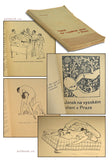 DURAN; PAVEL: JANEK NA VYSOKÉM UČENÍ V PRAZE. - 1930 (kol.). Erotika; 280 výt.; soukromý tisk; ilustrace. REZERVACE