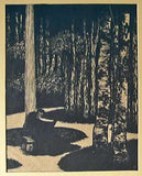 1909. 290x230. Orig. dřevoryt na japanu; vpravo dole sign. /g/