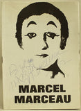 MARCEL MARCEAU. - 1967. Divadelní program; podpis na obálce. /divadlo/pantomima/podpis/