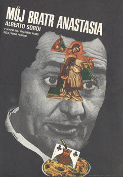 1975. Italský film. Hraje Alberto Sordi. VACA. /plakát/