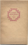 Z LYRIKY PETRA KŘIČKY. - 1929. Křička.
