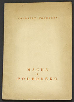 1936. Původní Máchovy kresby z Podbrdska; Žebrák (2x); Točník; Týřov. /Mácha/