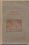 POE; EDGAR ALLAN: DÉMON PERVERSITY. - 1909. Knihy dobrých autorů sv. 56. Dřevoryt JOSEF MAREK.