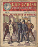 NICK CARTER - Amerika`s grösster Detectiv. - (1906-13). 1. Auflage. Der Mörder der Kaiserin.
