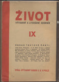 ŽIVOT. IX. - 1929 - 1930. Original wrappers.