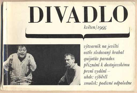 1966. Obálka LIBOR FÁRA. Foto NOVOTNÝ; HOUSKOVÁ. /Smoček/