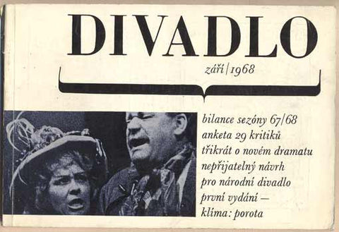 1968. Obálka LIBOR FÁRA. Foto KOUDELKA; ŠTACH. /Klíma/.