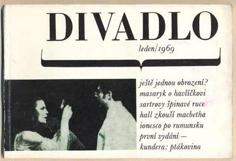 1969. Obálka LIBOR FÁRA. Foto SVOBODA; ŠTACH. /Kundera/.