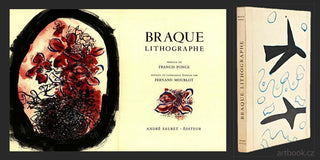 Braque - MORLOT; F. BRAQUE LITHOGRAPHE.  -  1963. Monte Carlo; André Sauret. 3 orig. litografie GEORGES BRAQUE. /q/