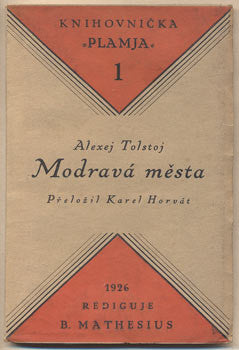1926. Knihovnička 'Plamja'. 