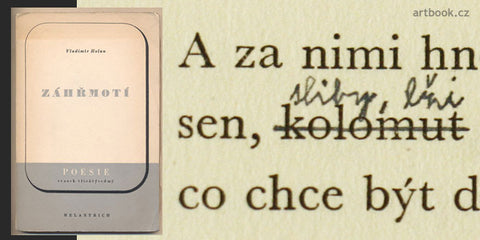 1940. 1. vyd. Poesie sv. 37. REZERVOVÁNO