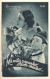 MÁ MILÁ PANENKO OTEVŘI OKÉNKO... - (1936). Režie: Frant. Seitz. Hrají: V. Lantzek; U. Grableyová; B.  Aldingerová. /Bio-program/film/pr