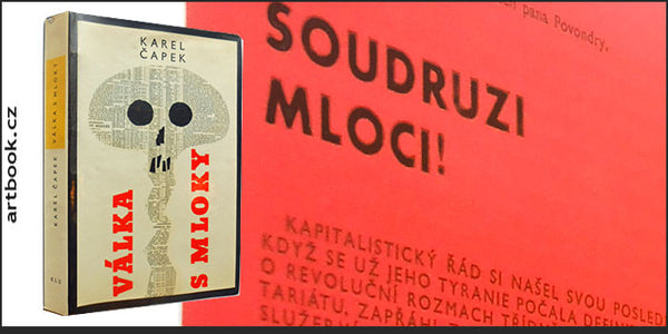 ČAPEK; KAREL: VÁLKA S MLOKY. - 1965. Ilustroval THEODOR