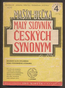 1947. Knižnice kruhu přátel českého jazyka. 