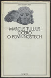CICERO; MARCUS TULIUS: O POVINNOSTECH. - 1970. Antická knihovna. /filosofie/