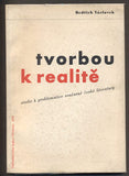 Rossmann - VÁCLAVEK; BEDŘICH: TVORBOU K REALITĚ. - 1937. Obálka a úprava ZDENĚK ROSSMANN.