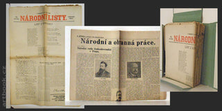 NÁRODNÍ LISTY. 1929. - 21. prosinec; 1929. Jubilejní číslo. Komletní soubor 16 příloh.