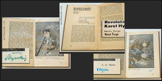 ANI LABUŤ ANI LŮNA. - 1936. Přednostní exemplář s podpisy autorů; Teige; Toyen; Štyrský; Brouk; Nezval ... /q/