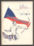 POKORNÝ; JAROSLAV V.; MEISNEROVÁ; MARIE; ZAVJALOV; VLADIMÍR: OSVOBOZENÉ VLASTI. - 1945. Obálka VLADIMÍR MEISNER.