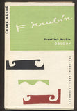 HRUBÍN; FRANTIŠEK: OBLOHY. - 1960. České básně. Obálka ZDENEK SEYDL.
