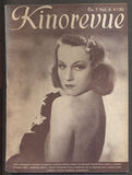 Adina Mandlová - KINOREVUE. - 1943. Obrázkový filmový týdeník. Adina Mandlová.