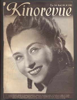 1943. Obrázkový filmový týdeník. Hana Vítová.